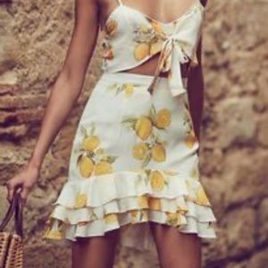 For love and lemons lemon skirt